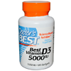 Thumb: Doctors Best Vitamin D3 180 5000IU Softgels