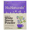 Thumb: NuNaturals, NuStevia, White Stevia Powder, 100 Packets