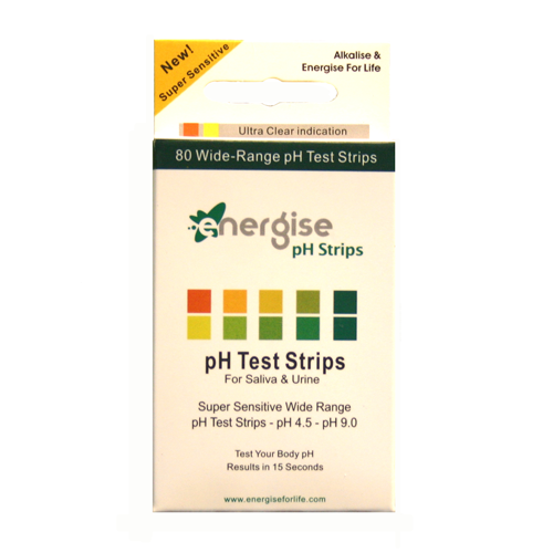 pH Test Strips 80 Test Strips